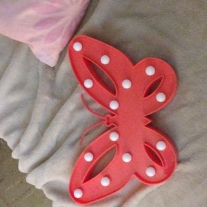 Butterfly shaped night light